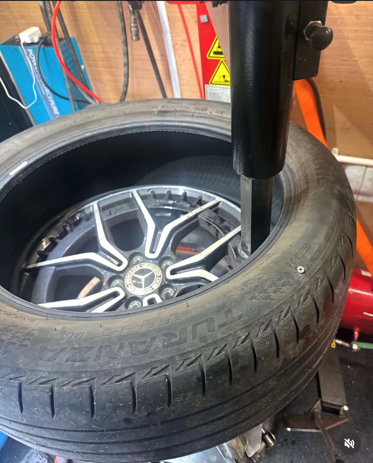 New alloy wheel and tyre close up Prescot Tyres