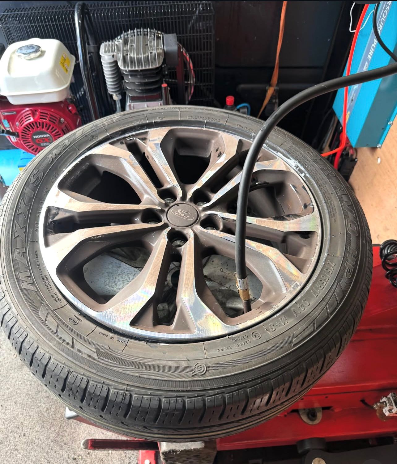 Tyre fitting job in Prescot - Audi